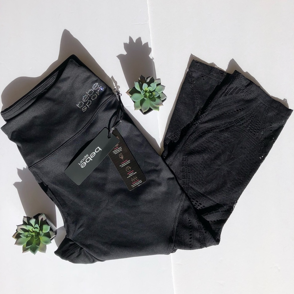 BEBE Sport Leggings * NEW w/ tags - Picture 2 of 6